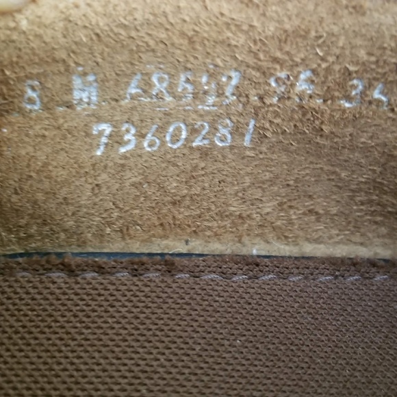 TIMBERLAND Men's Classic Brig 2-Eye Tan Leather Boat Shoes Style 68547 Moc Toe - Picture 11 of 12